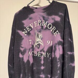 Nevermore Academy Tie-Dye Sweatshirt – Size Large